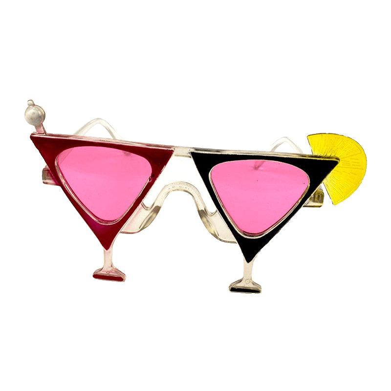 Розовые очки коктейль
